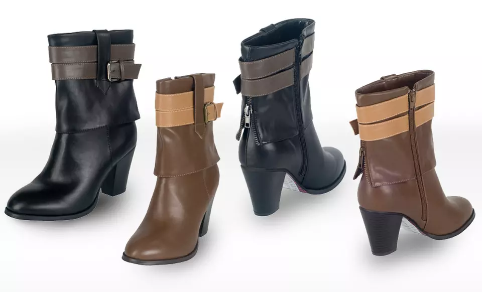 $37.99 for Paris Hilton Ankle Boots ($100 List Price). Multiple Styles Available. Free Shipping and Returns. - Primary Image