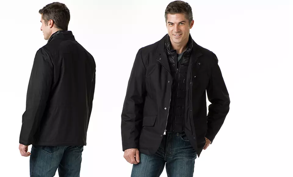Perry Ellis Portfolio Men's Jacket. Multiple Colors Available. Free Returns. - Second Medium