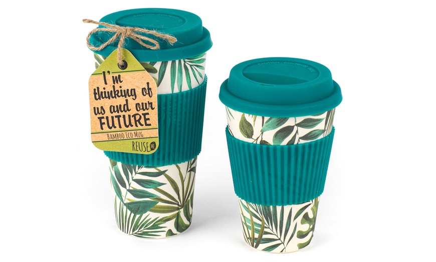 Image 3: Cambridge Bamboo Eco Travel Mugs