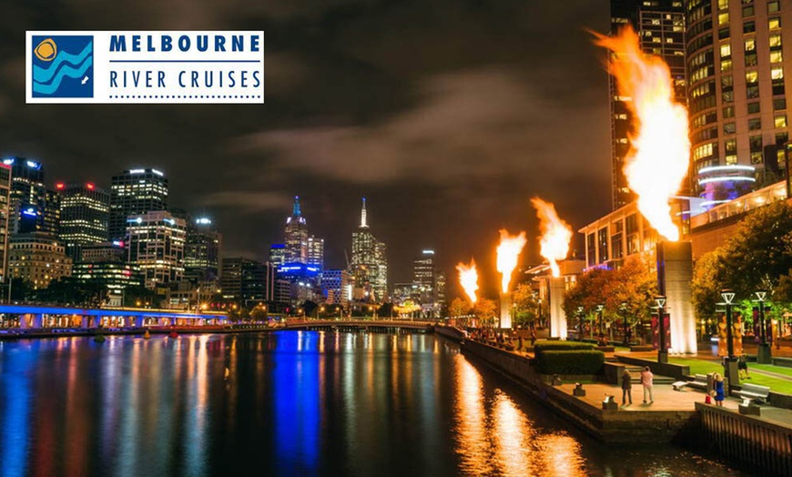 Image 1: 75-minute City Lights Cruise at Melbourne River Cruises