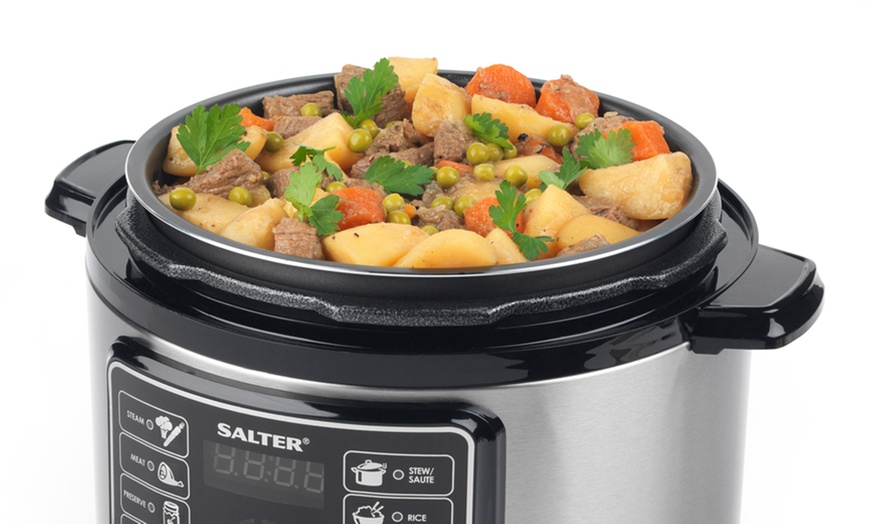 Image 3: Salter 1000W Rapid Multi Cooker