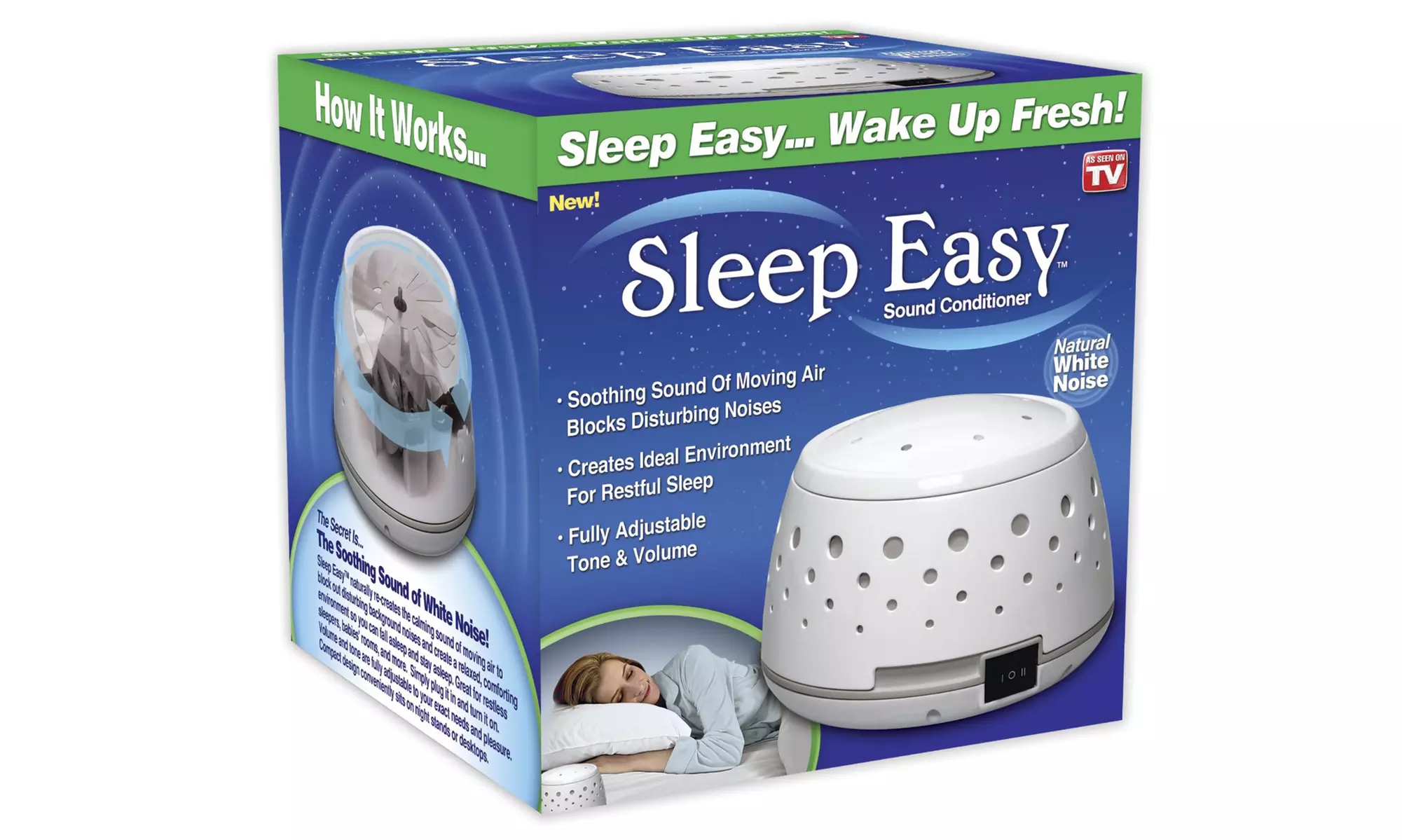 Sleep Easy Sound Conditioner White Noise Machine - Second Medium