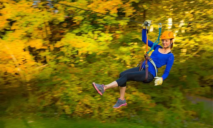 C$42 for a Three-Hour Zipline Adventure for Two at Camp Fortune (Up to C$70 Value) - Second Medium