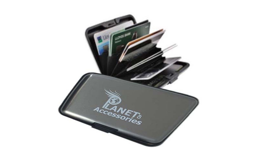 Image 7: One or Two Aluminium Card Wallets