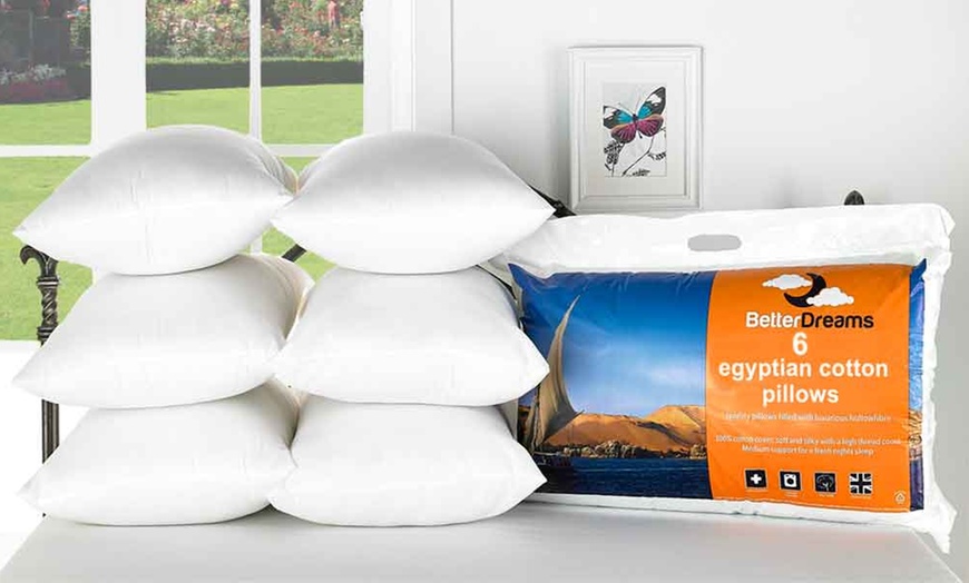 Image 2: Egyptian Cotton Pillows