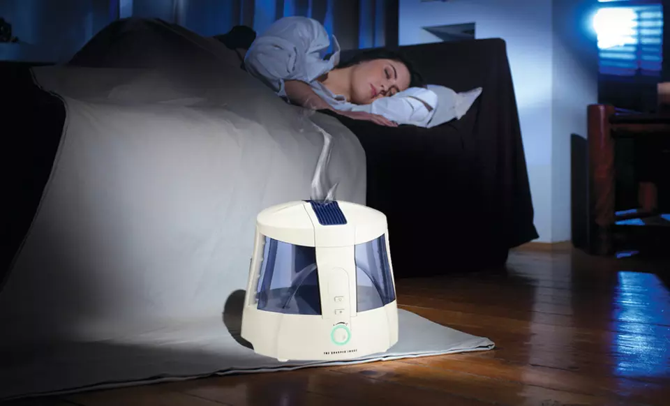 $64 for a Sharper Image Clean Mist Ultrasonic Humidifier ($119.99 List Price). Free Shipping and Free Returns. - Primary Image