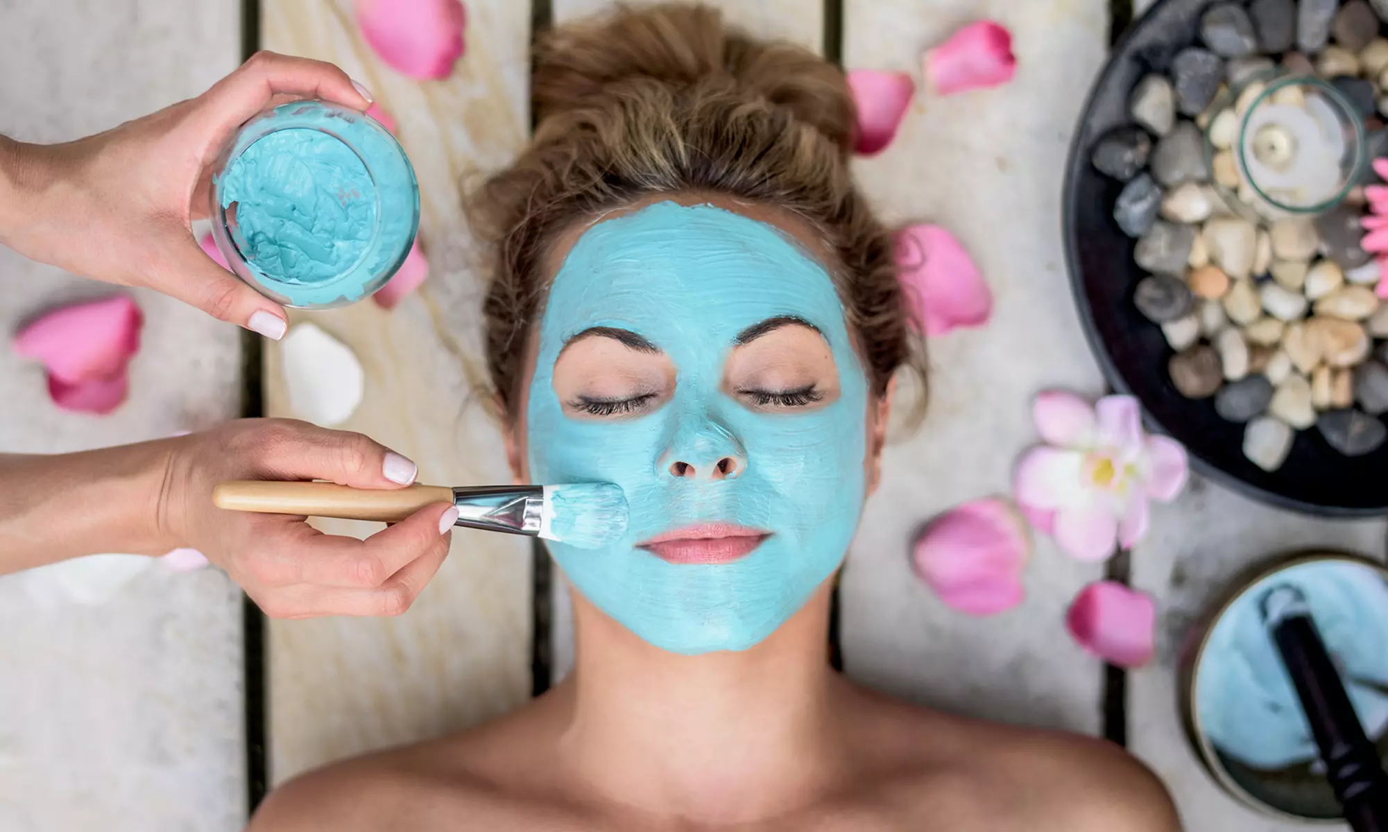 One or Three Signature or Express Facials at The Spa Simply Skin (Up to 52% Off) - Primary Image