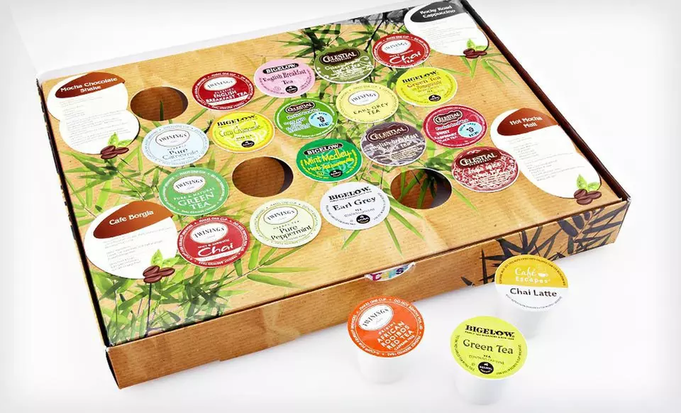 $20 for 20 Single-Serve Teacup Variety Pack for Keurig K-Cup Brewers ($29.95 List Price). Free Shipping. - Primary Image