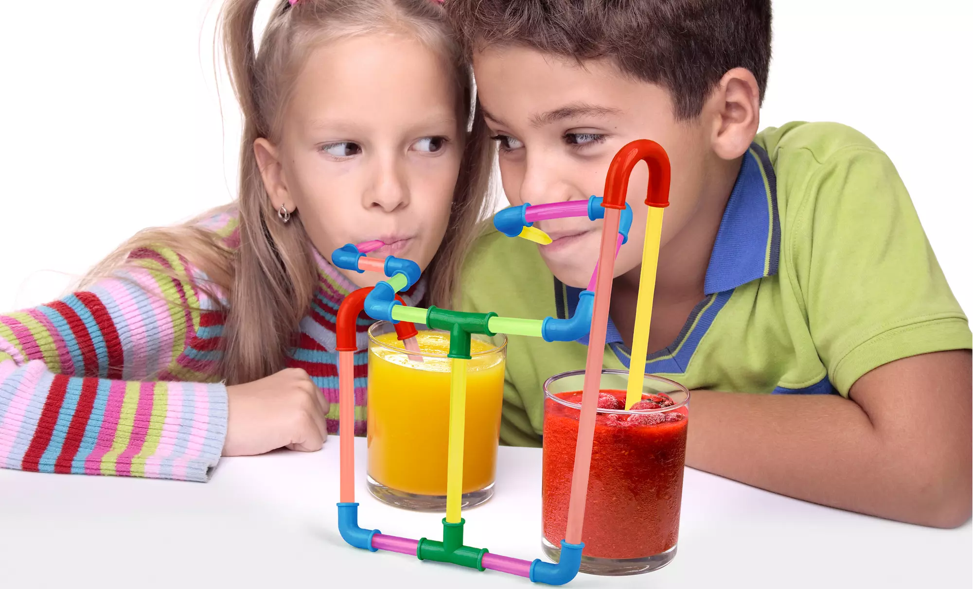2-Pack of Funwares Fun Straws - Primary Image