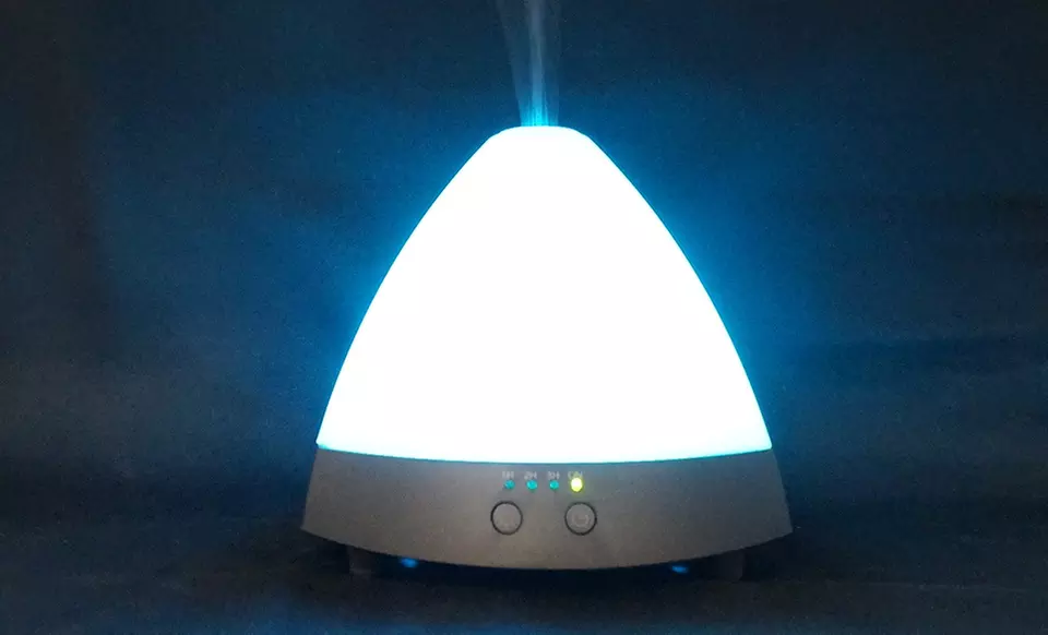 Ultrasonic Aroma Diffuser and Humidifier with Free 10ml Bottle of Eucalyptus Essential Oil - Second Medium