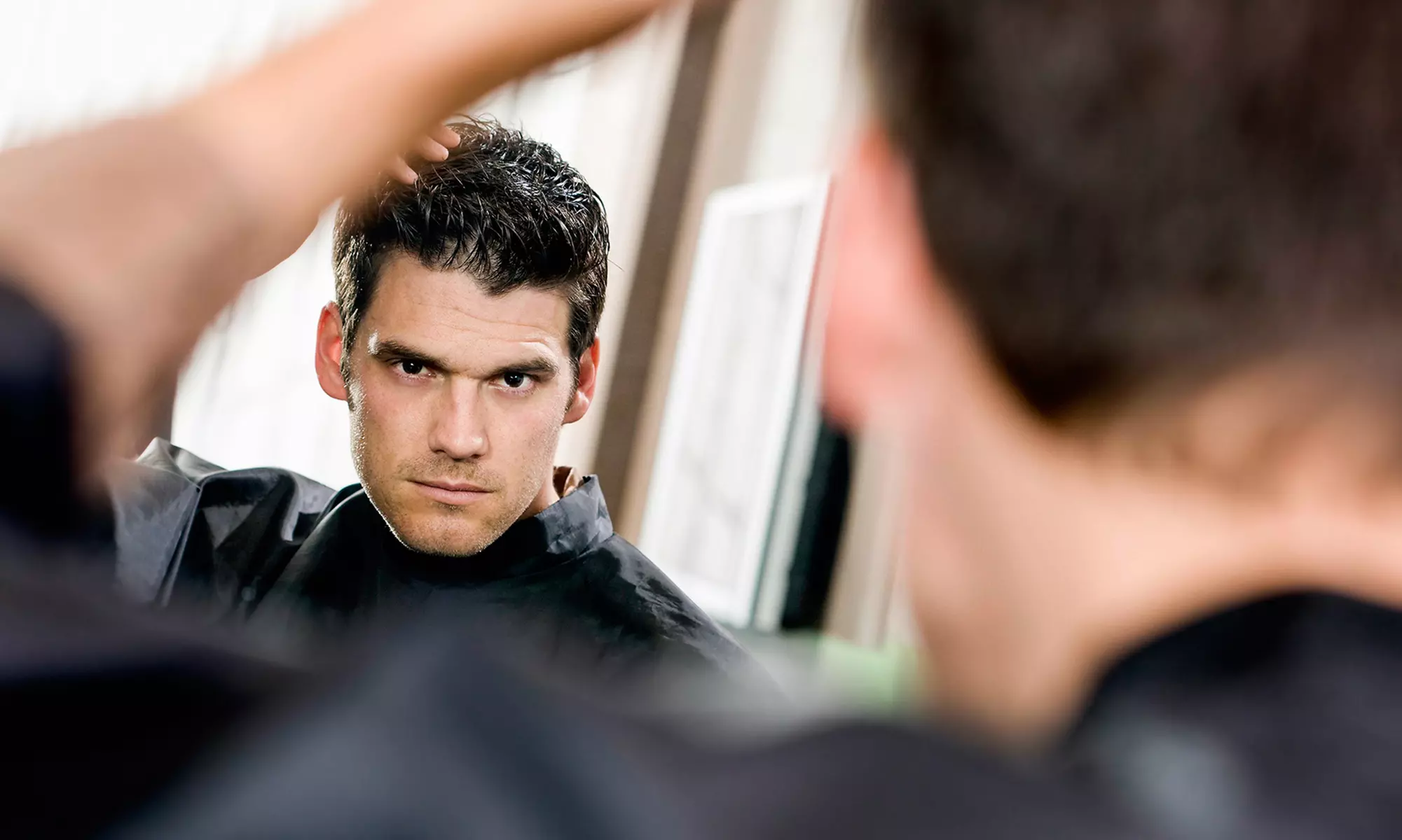 $8 for a Men’s Haircut and Style at The Male Room Salon ($23 Value)  - Primary Image