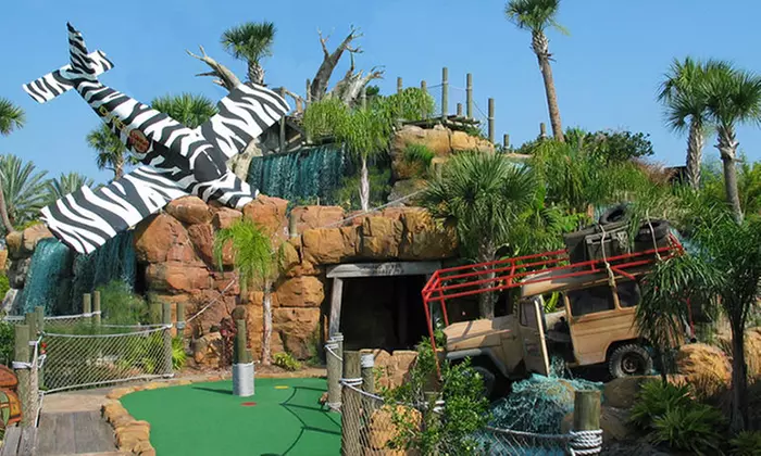 Round of Mini Golf and Gator Food for Two or Four at Congo River Golf (Up to 50% Off) - Primary Image