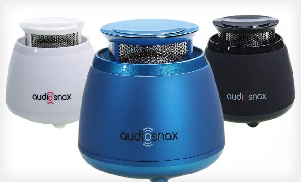 $35 for an AudioSnax X-1 Bluetooth Speaker ($79.99 List Price). Four Colors Available. Free Shipping and Free Returns. - Second Medium