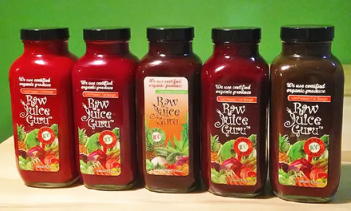 Raw Vegan Food and Juice from Raw Juice Guru (35% Off). Two Options Available. - Primary Image