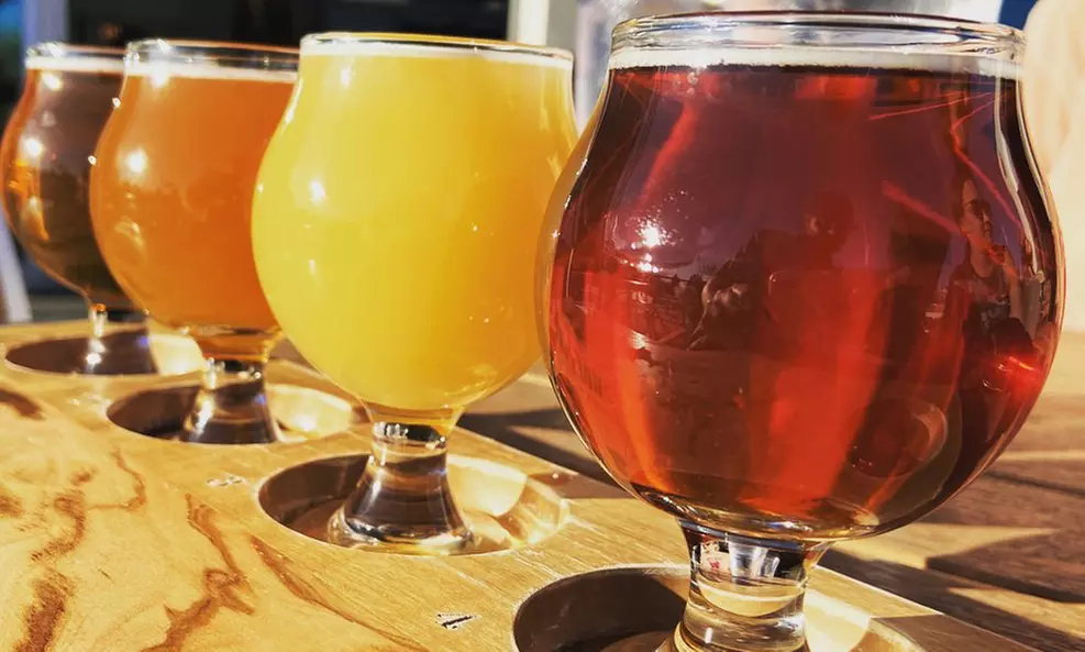 Two or Four Pints, Flights, and Crowlers at State 48 Lager House (Up to 55% Off) - Second Medium