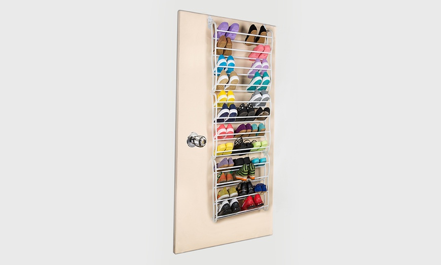 Image 4: Over-the-Door Shoe Rack