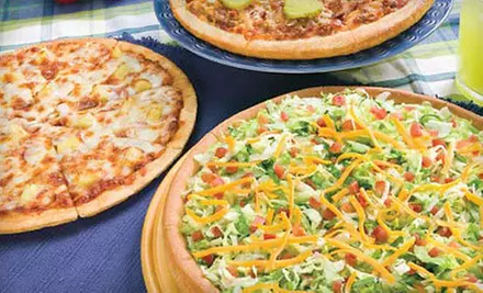 Pizza Lunch Buffet for Two or Four at Godfather’s Pizza (Up to 54% Off) - Primary Image
