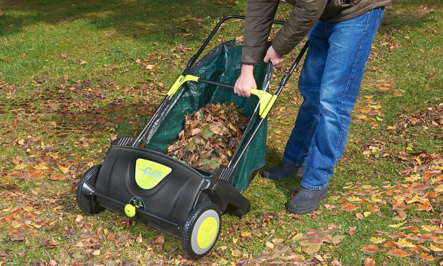 Image 2: Lawn and Leaf Sweeper