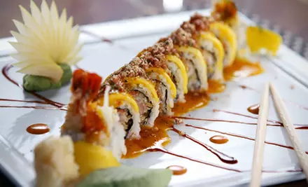 Four-Course Prix Fixe Meal at Riviera Grill & Sushi Restaurant (Up to 53% Off). Four Options Available. - Primary Image