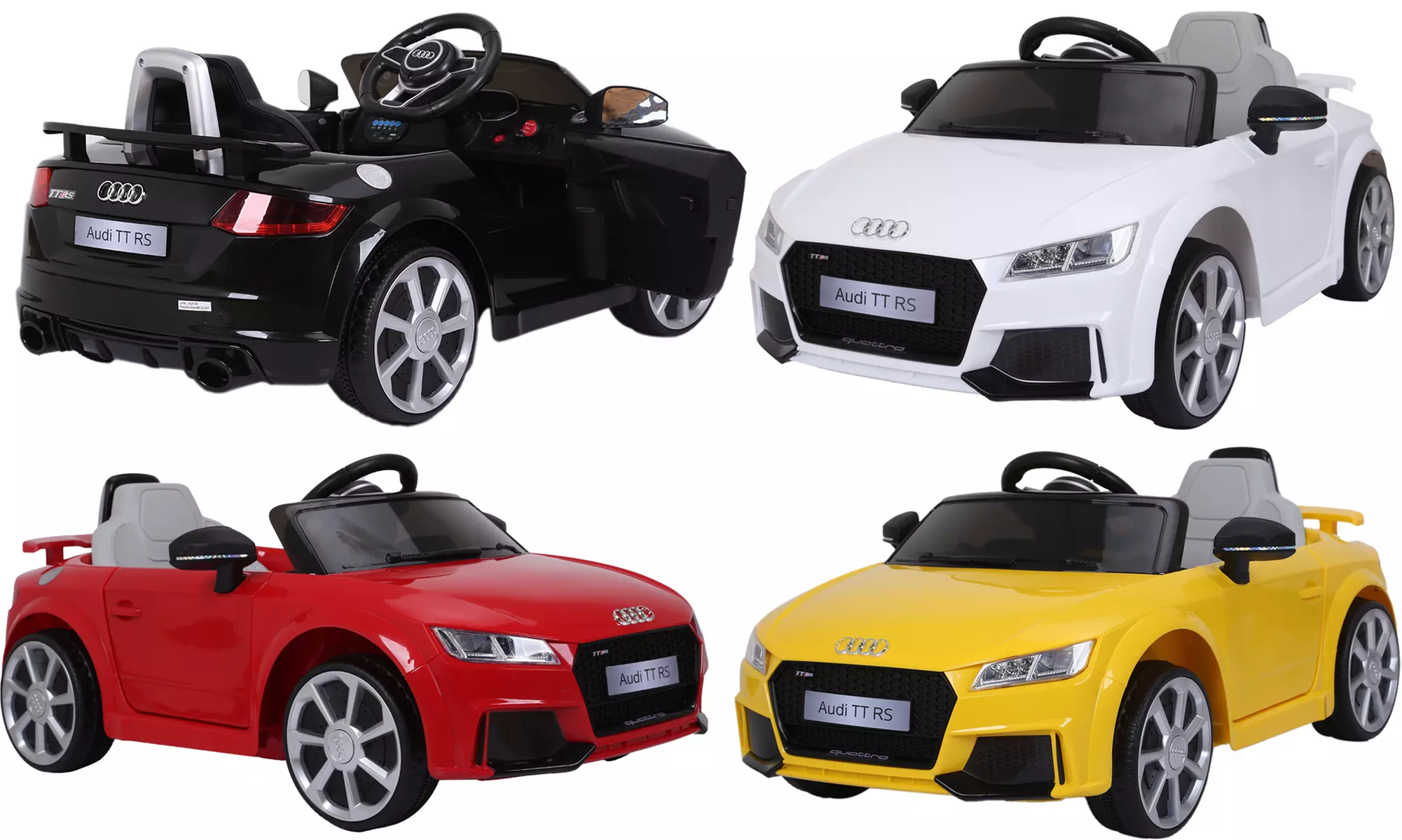 Voiture électrique pour enfant mini Audi TT RS ; plusieurs coloris disponibles - Primary Image
