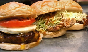 Up to 43% Off Japanese-Style-Burger Meals at Gabutto Burger