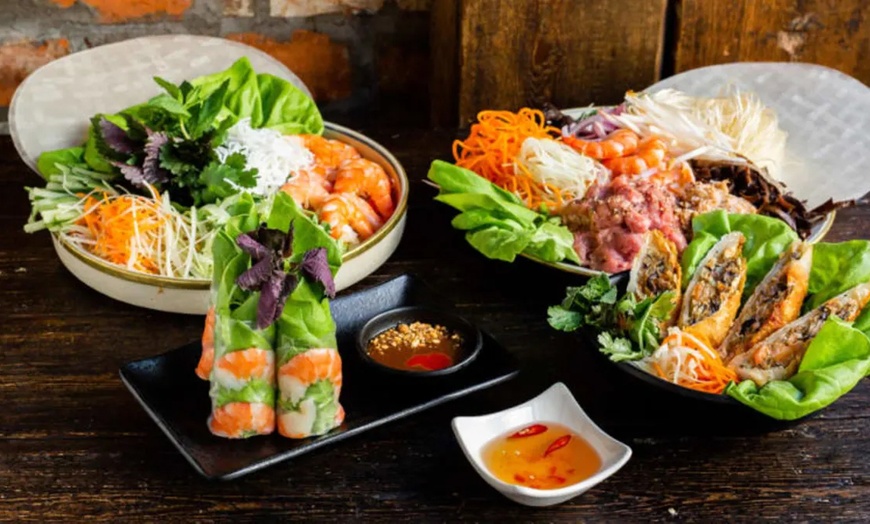 Image 5: Enjoy a Two-Course Vietnamese Meal with Drinks for Upto Four People!