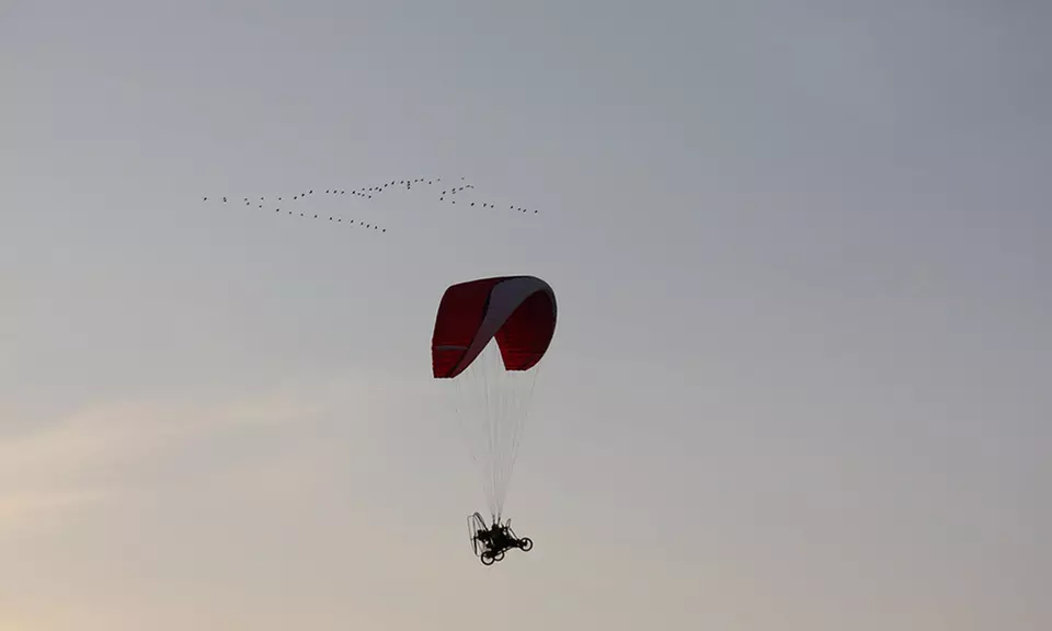 1 lub 2 loty widokowe motoparalotnią w okolicach Lublina