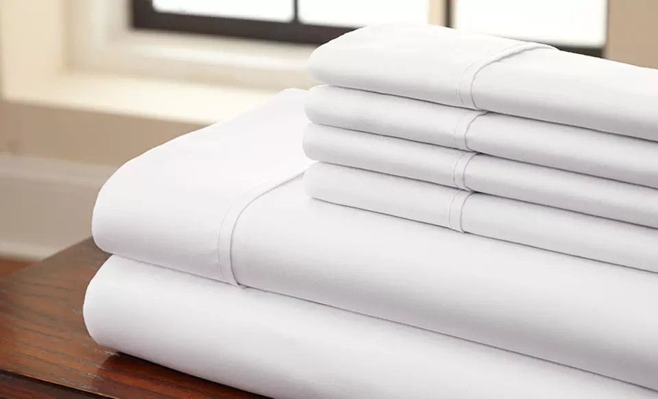 1,200-Thread-Count New Season 100% Pima Cotton Queen or King 4-Piece Sheet Sets - Second Medium