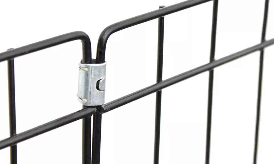 Wire Metal Paneled Pet Playpen - Second Medium