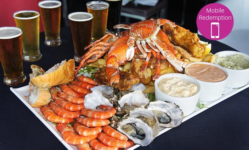 Image 1: Seafood Platter + Tasting Paddle