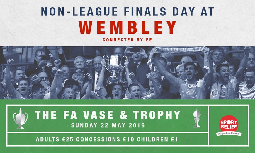 Image 1: FA Non-League Finals Day: Entry for Child (£1) or Adult (£20)