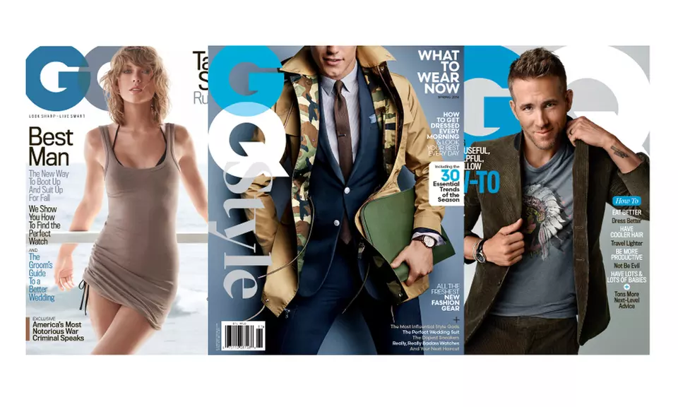 $19.99 for a One-Year Print and Digital Subscription to GQ and Spring 2016 GQ Style Special Issue  ($34.99 Value) - Primary Image