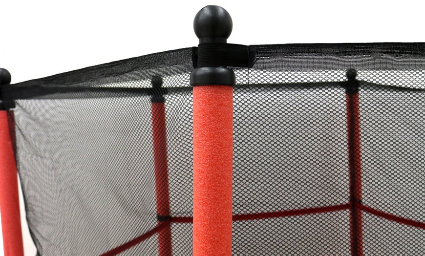 Image 5: Kids' Trampoline with Safety Net 