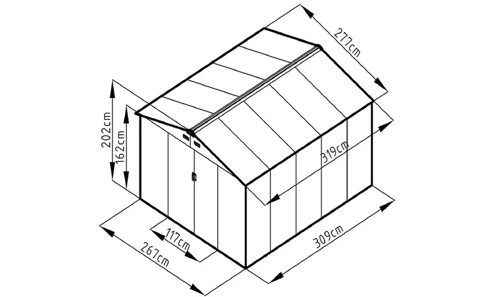 Abri de jardin "Rangeo" de Kocoon