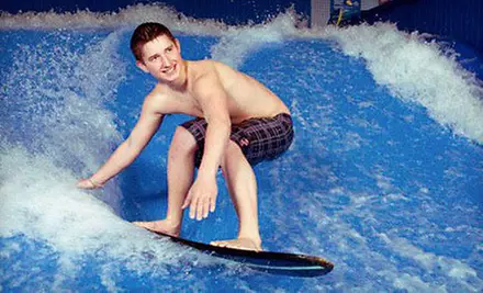 Indoor-Waterpark Outing for Two People or Family at H2O Adventure + Fitness Centre (Up to 54% Off) - Primary Image