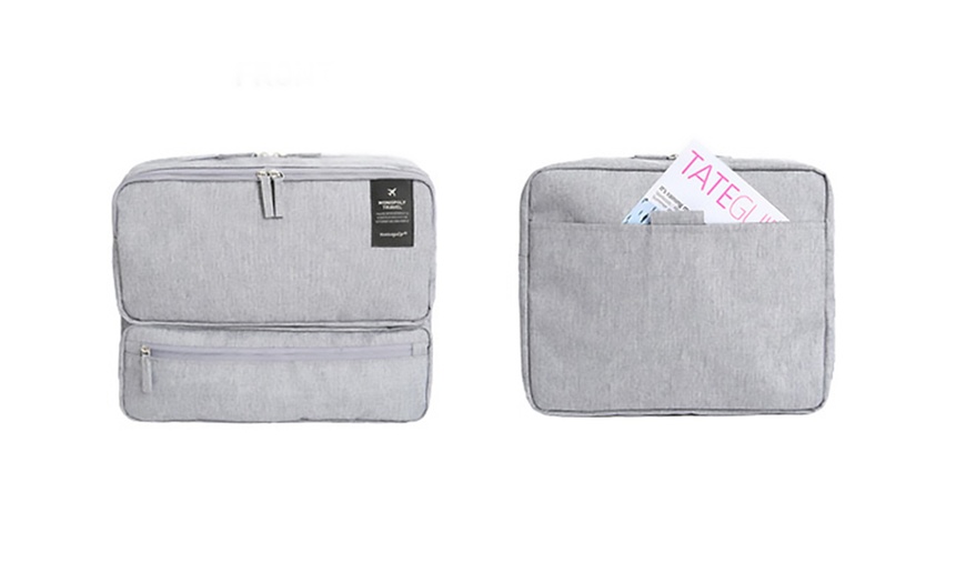 Image 9: Multi-Compartment Travel Bag