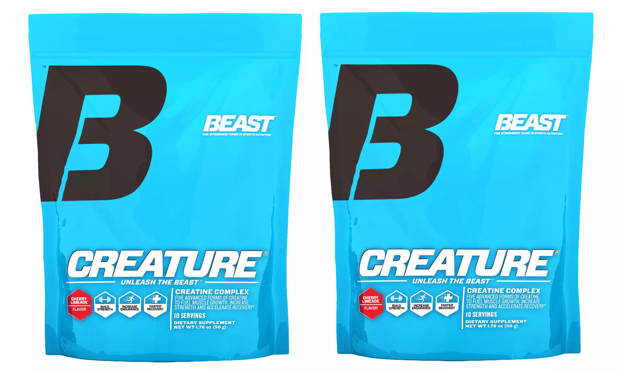 20 Servings of Beast Creature Creatine Supplement - Second Medium