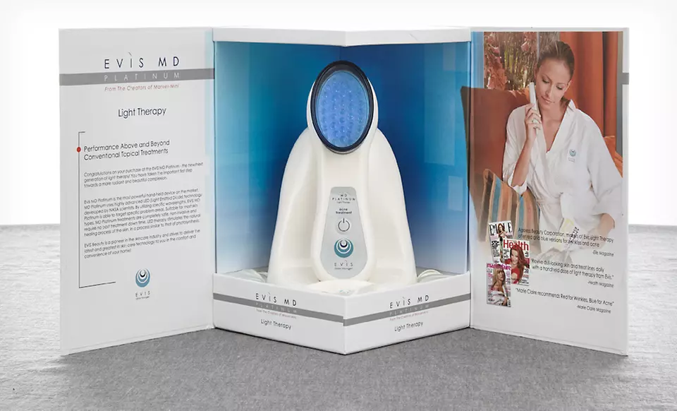 $98.99 for Blue or Red Evis Beauty MD Platinum Light Therapy ($295 List Price). Free Shipping and Returns. - Second Medium