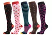 Rexx Fun Design Knee-High Compression Socks (5 Pairs) - Second Medium