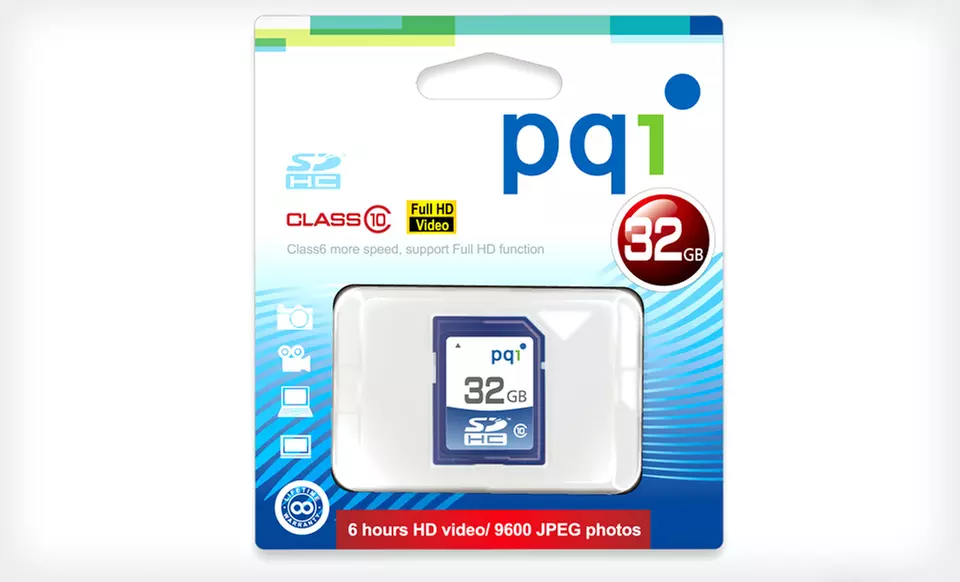 32GB SDHC Class-10 Flash Memory Card - Second Medium
