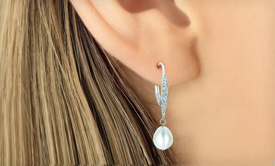 $19 for Freshwater-Pearl Dangle Earrings ($149 List Price). Six Options Available. Free Shipping and Free Returns. - Second Medium