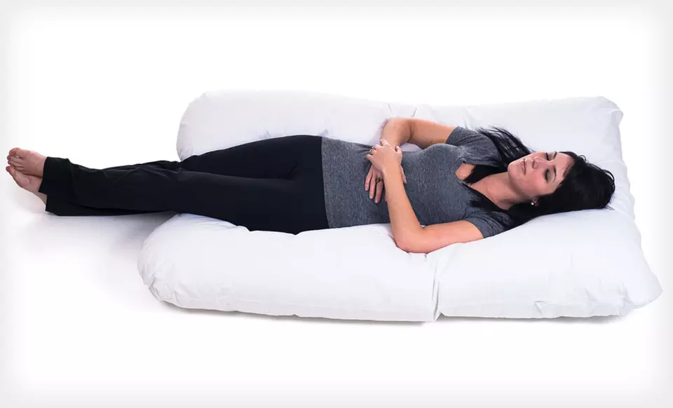 $59.99 for a Remedy Full-Body Contour U Pillow ($107 List Price). Free Shipping. - Second Medium