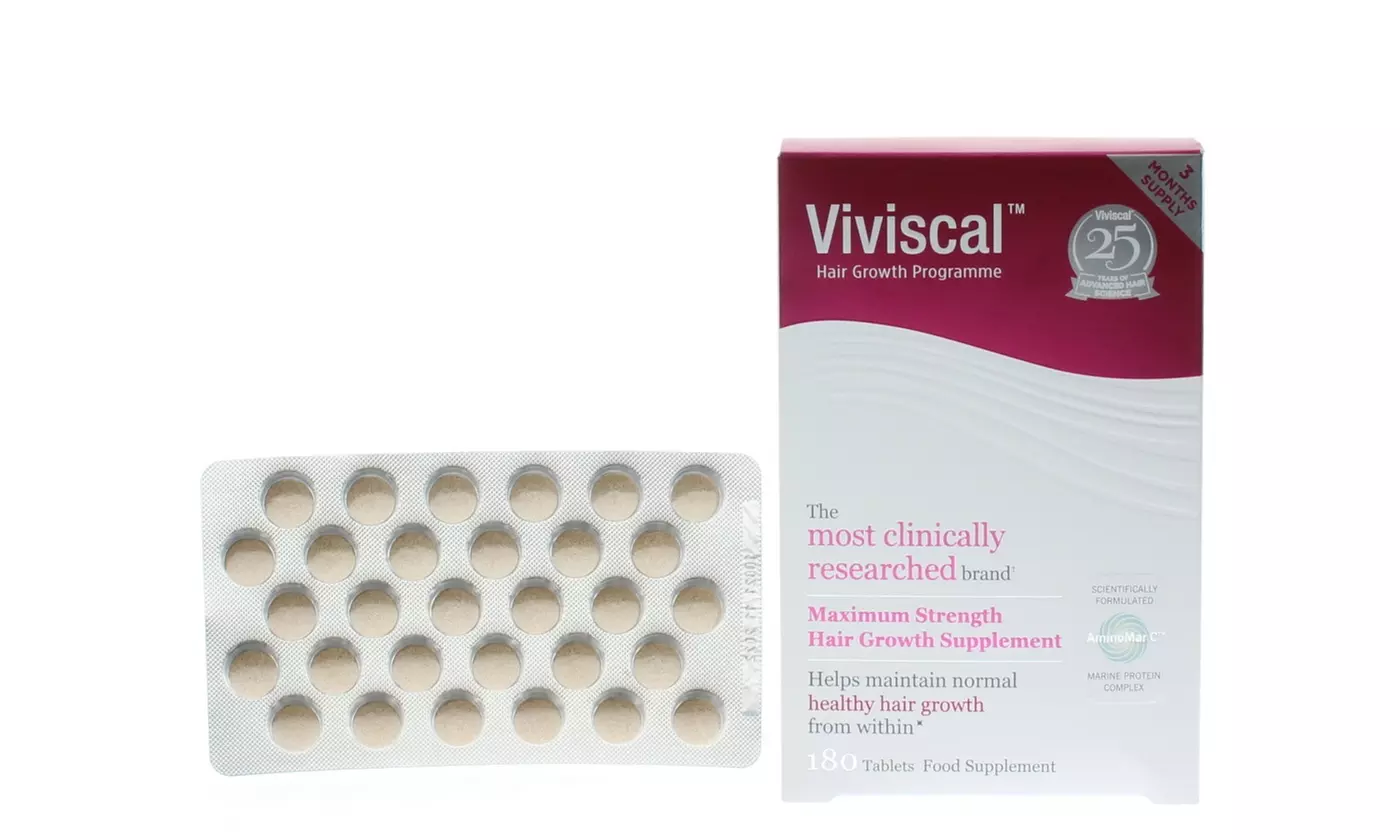 Viviscal Advanced Hair Health Supplement For Men or Women (60 or 180 Tablets) - Second Medium