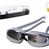 Image 6: Swim Goggles,Adjustable Swimming Goggles No Leaking Anti Fog UV Protection