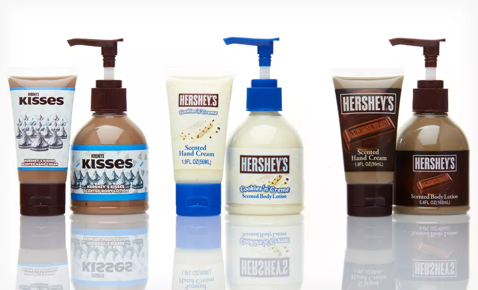 $9.99 for Hershey’s Hand and Body Lotion in Hershey’s Kisses, Chocolate, or Cookies and Cream Scents ($15 List Price) - Primary Image