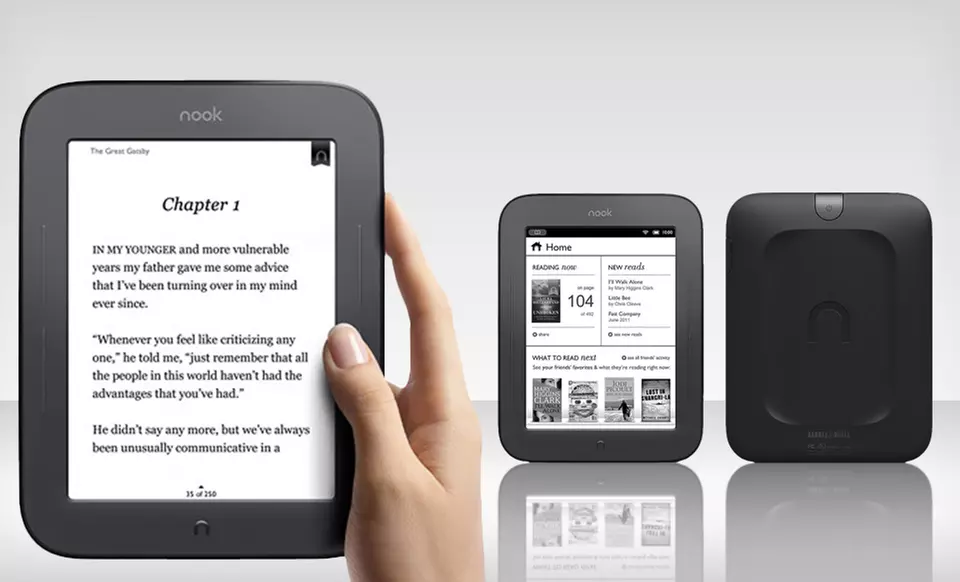 $49.99 for a Barnes & Noble Nook Simple Touch (Manufacturer Refurbished) ($79 List Price). Free Shipping and Returns. - Primary Image