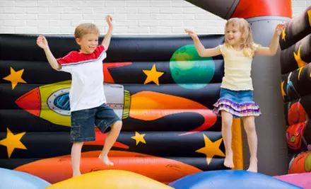 All-Day Bounce-House Rental or Four-Hour Inflatable-Slide Rental from Jump-N-Play (Up to 69% Off) - Primary Image