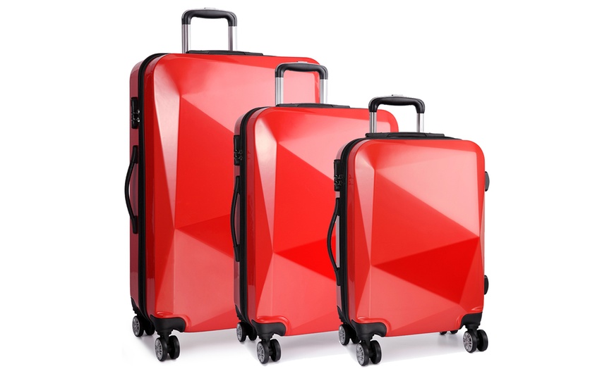 Image 2: Three-Piece Kono Suitcase Set