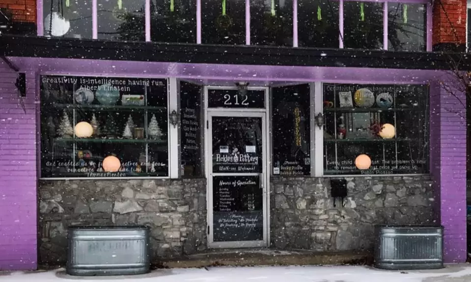 $18 for Pottery Dinner Plate of The Month Experience for One at Pickles & Pottery ($24 Value) - Primary Image