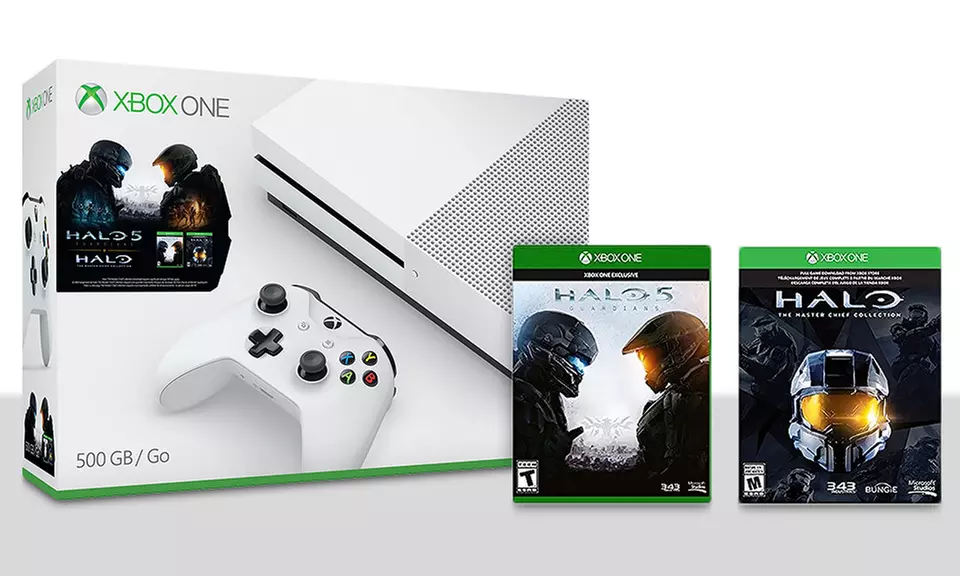 Microsoft Xbox One S Halo Collection 500GB Console Bundle - Primary Image